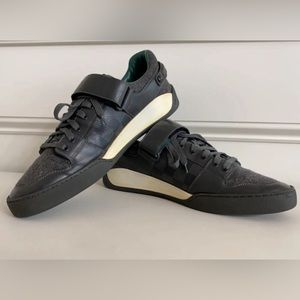 Authentic Louis Vuitton Gray Damier Graphite Elliptic Men's Sneakers Size 12